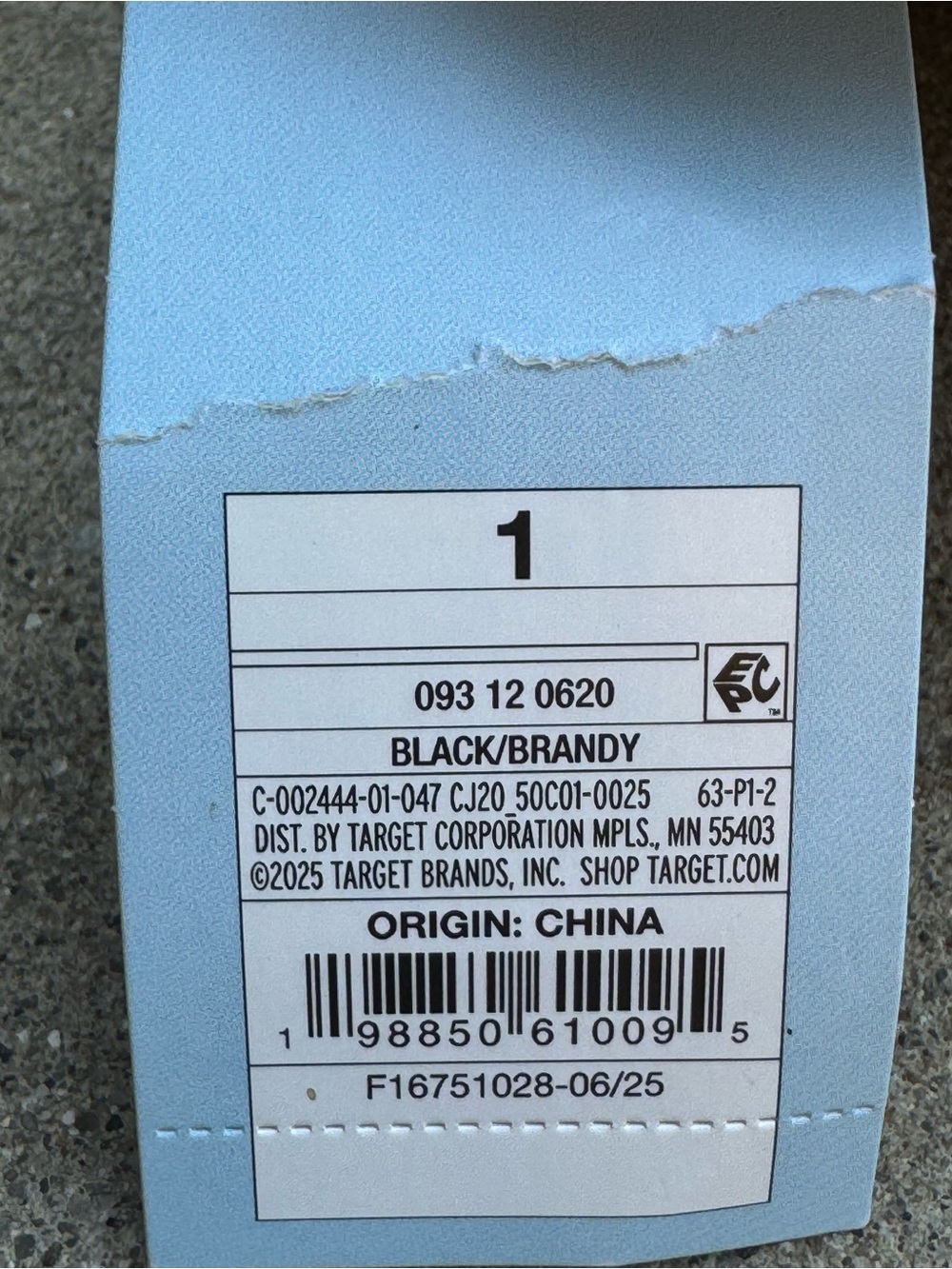 Cat & Jack  Kids Black Chelsea Boots Sz 1 nwt - Picture 7 of 8
